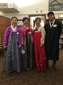 2017 Kyungsuk, Heija, Chuyong, and Changwan, EAL 80th Year Anniversary Reception