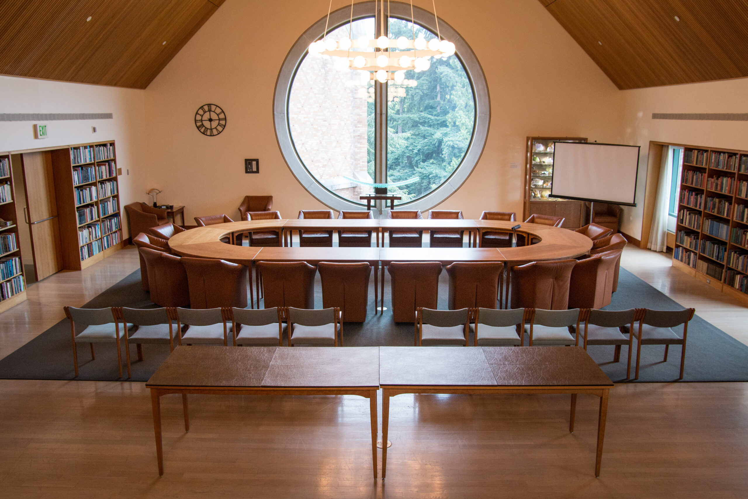 Photo Petersen Room Conference Table north facing