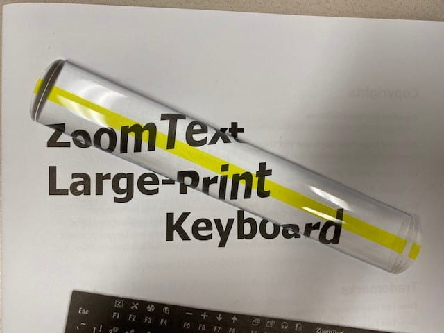 Image of a magnifying bar