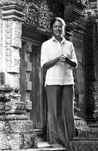 Journalist Elizabeth Becker in Kampuchea in 1978.