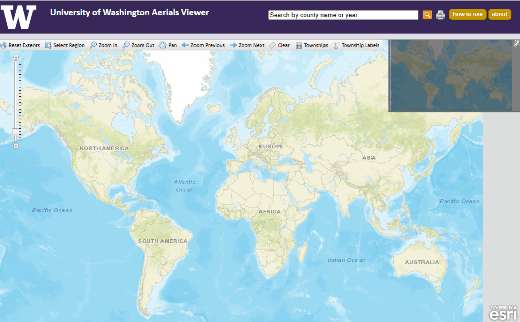 Aerials Viewer Map