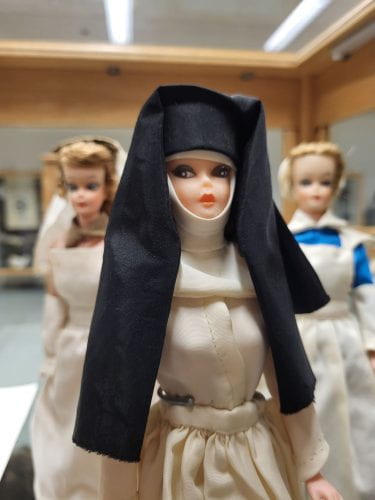 image: middle ages nurse outfit on doll