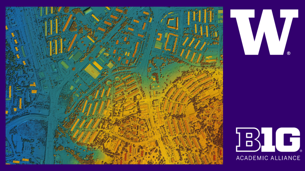 image: geo map with UW and BIG Ten logo