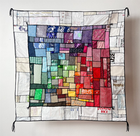 Image: photo of woven fabric