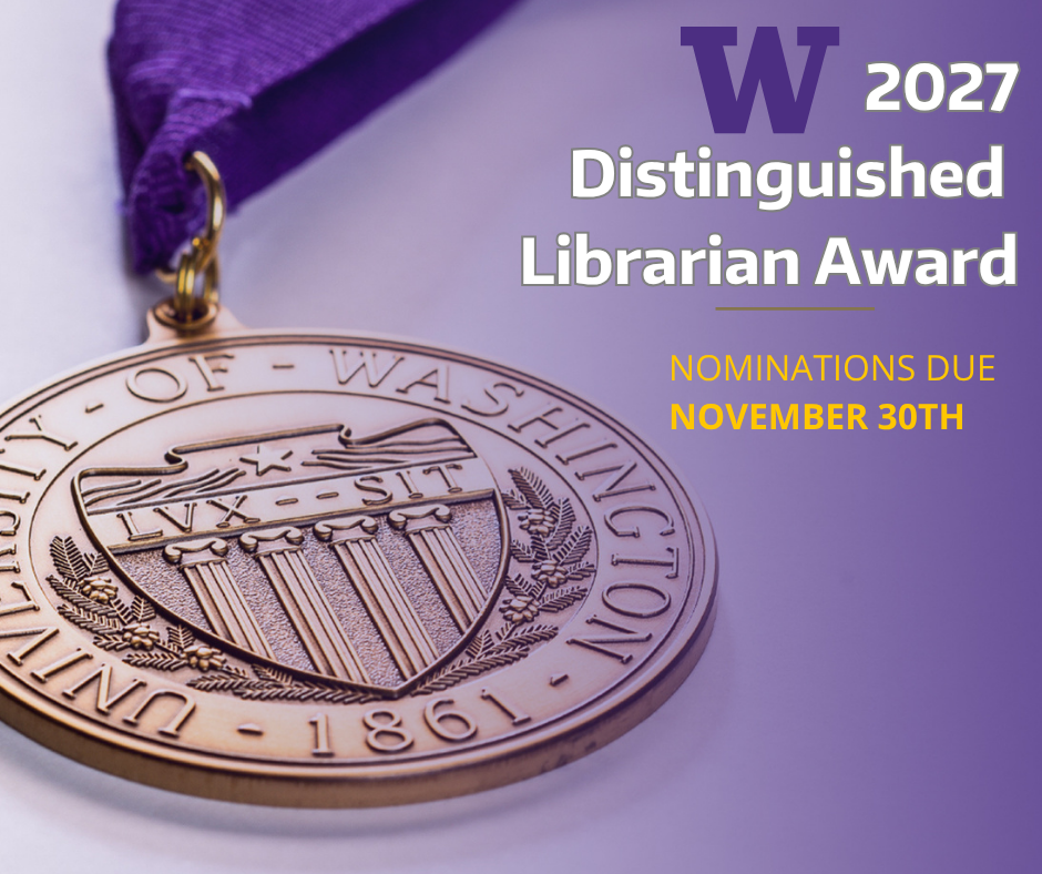 2027 Distinguished Librarian Award