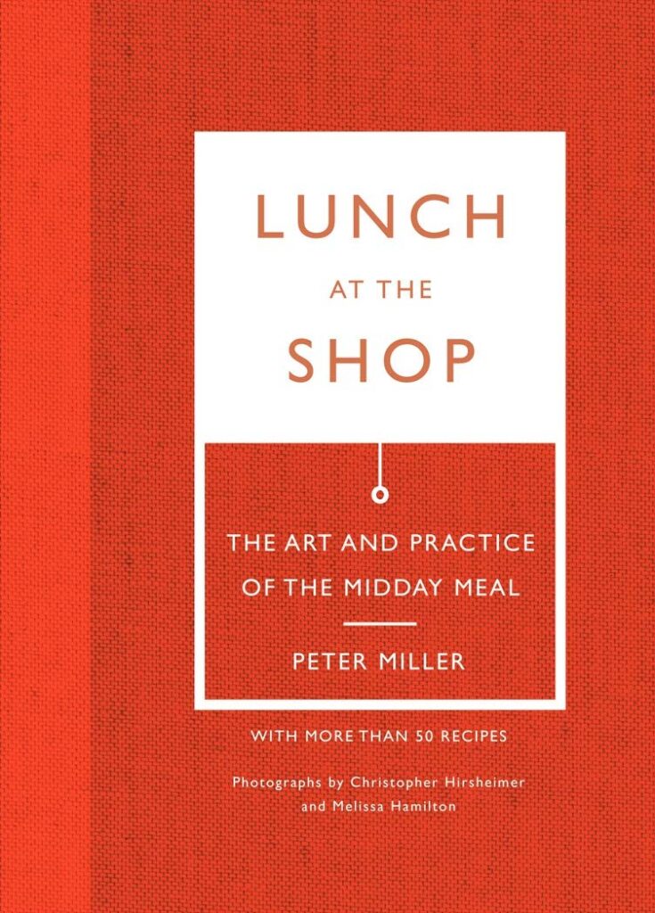 image of book cover "Lunch at the Shop"